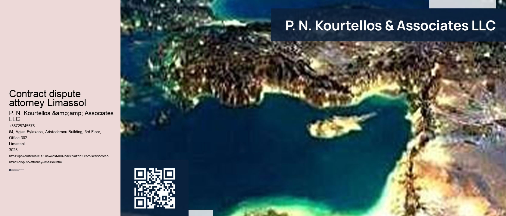 Contract dispute attorney Limassol