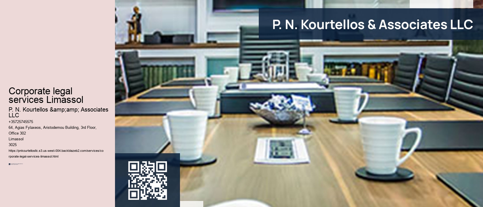Corporate legal services Limassol