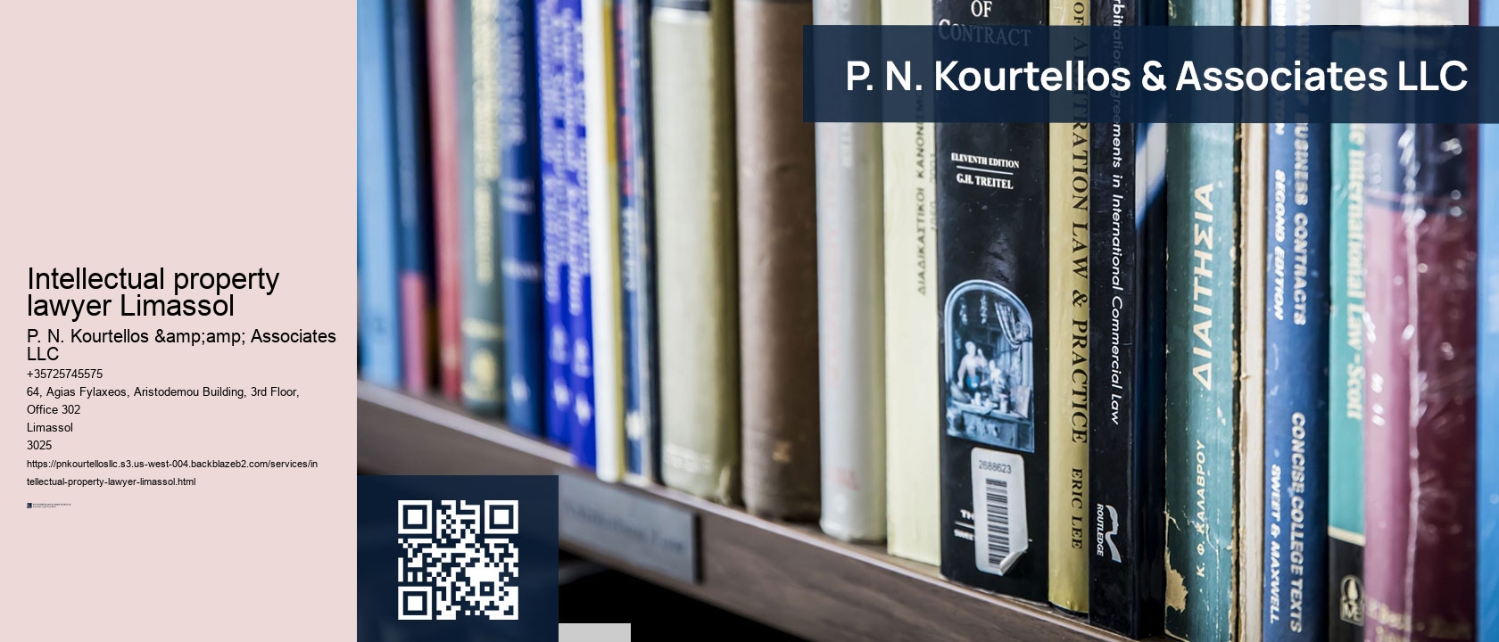 Intellectual property lawyer Limassol